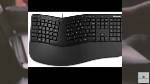 Microsoft Ergonomic Keyboard for Business - Wired - Black
