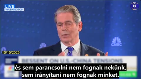 【HU】Bessent: A KKP legújabb ritkaföldfém-exporttilalma a szétválásra utal