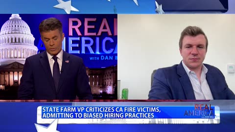 REAL AMERICA -- Dan Ball W/ James O'Keefe, New Video Exposes State Farm Employee, 3/5/25