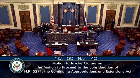 US Senate advances bill to end federal shutdown