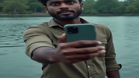 The Woman at Kodaikanal Lake