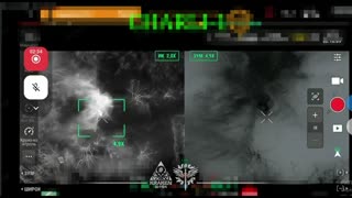 Ukrainian Bomber Drone Going After Russian Infantry