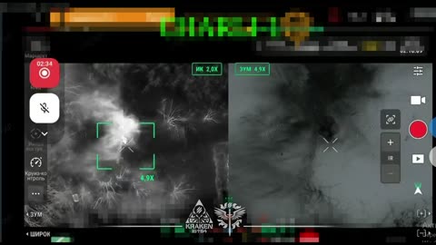 Ukrainian Bomber Drone Going After Russian Infantry