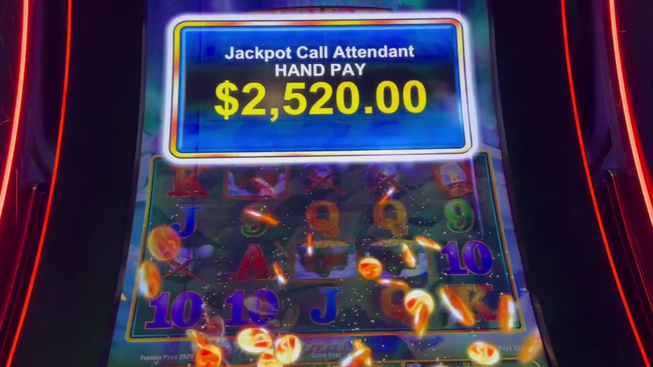 Ultimate Fire Link - Glacier Gold. 3 BONUS ROUNDS!!