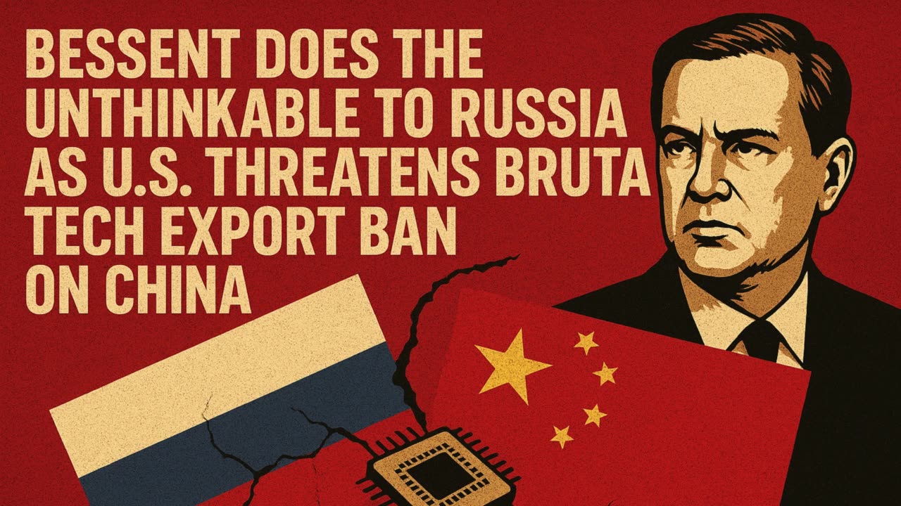 Bessent Does The Unthinkable To Russia As U.S. Threatens Brutal Tech Export Ban On China