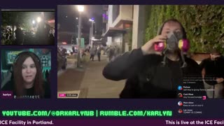 LIVE ANTIFA RIOT / PROTEST COVERAGE FROM PORTLAND ICE FACILITY