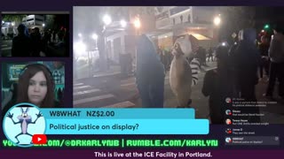 LIVE ANTIFA RIOT / PROTEST COVERAGE FROM PORTLAND ICE FACILITY