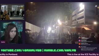 LIVE ANTIFA RIOT / PROTEST COVERAGE FROM PORTLAND ICE FACILITY