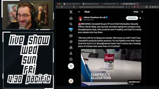 Campbell's VP Caught Admitting Bioengineered 3d Printed Chicken in Soup