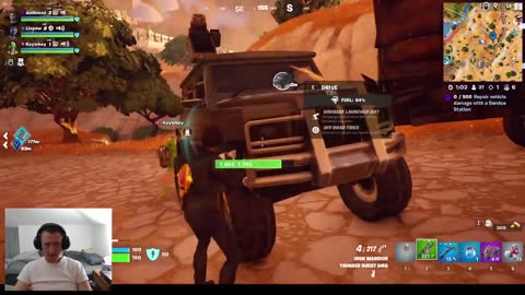 Fortnite Chapter 5 Season 3 with Lixpow and Kitties