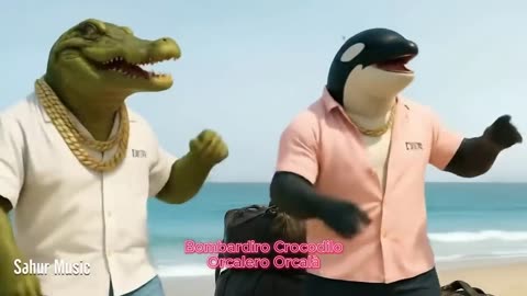 Tralalero Tralala x Orcalero Orcalà - Brainrot Rap Pt.5 (Official Video) Sahur Music