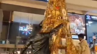 In Indore, India, some fanatics destroyed decorations and a Christmas tree.