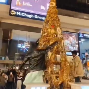 In Indore, India, some fanatics destroyed decorations and a Christmas tree.
