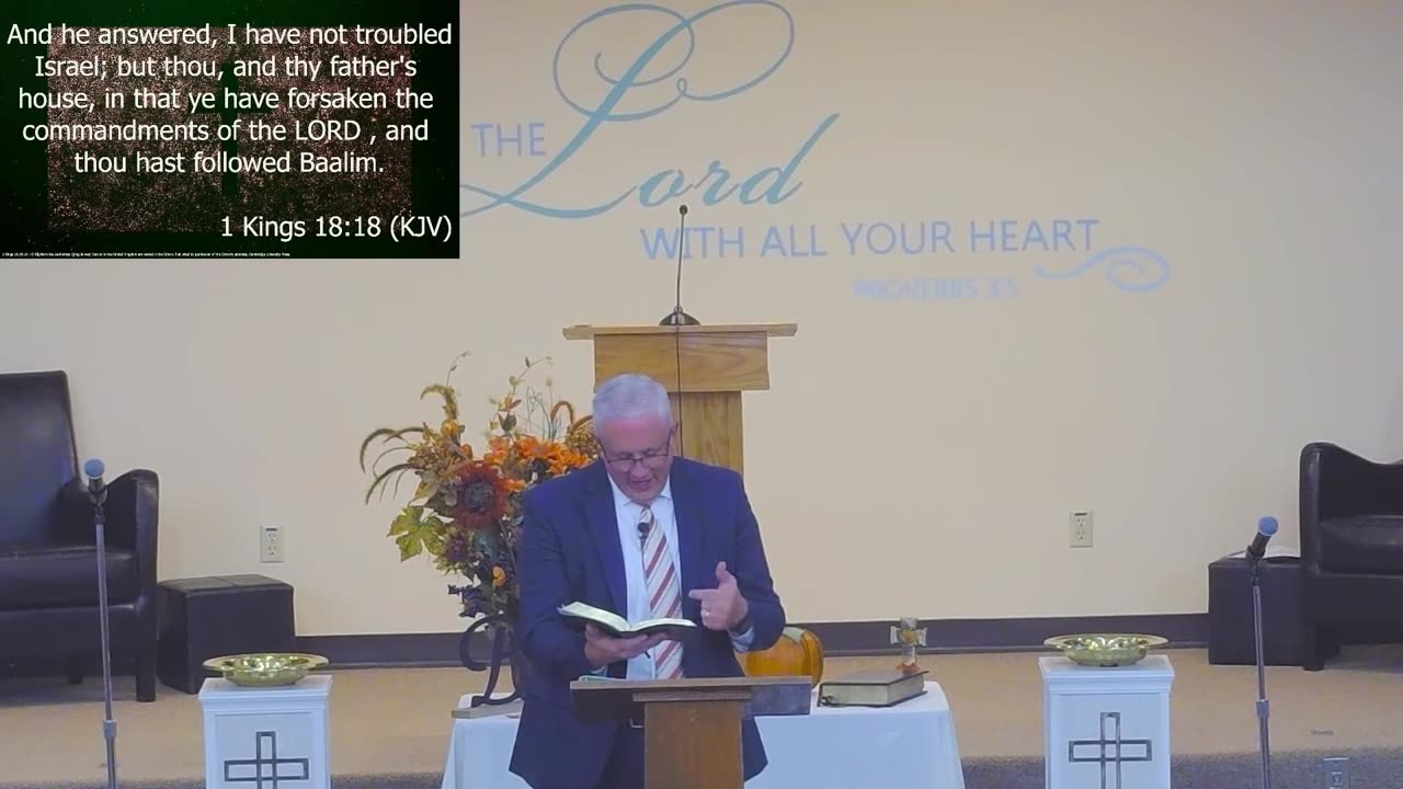 Elijah and Elisha Series – 11.9.2025 Sunday School