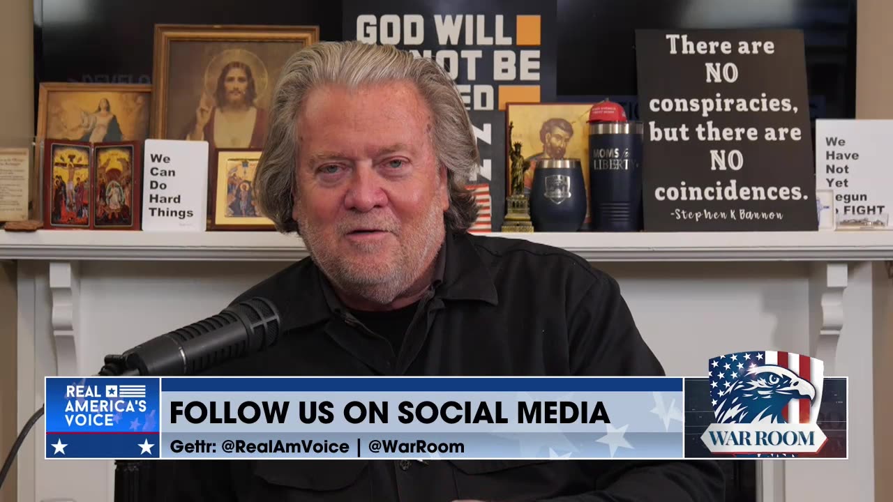 Steve Bannon Lays Out The 3 Key Elements Of The Trump-Xi Trade Deal: 1. Advanced Chip Design 2. Taiwan And The Defense Of Taiwan 3. Rare Earths