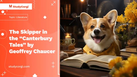 The Skipper in the "Canterbury Tales" by Geoffrey Chaucer - Essay Example