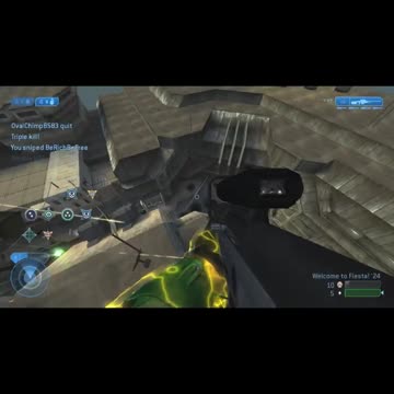 Halo 2 - Kill Frenzy on Turf 5 shots 5 kills