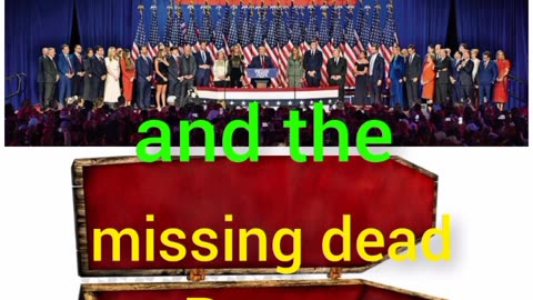 Biden team and the world dead Peace and the Trump team and the world missing dead Peace