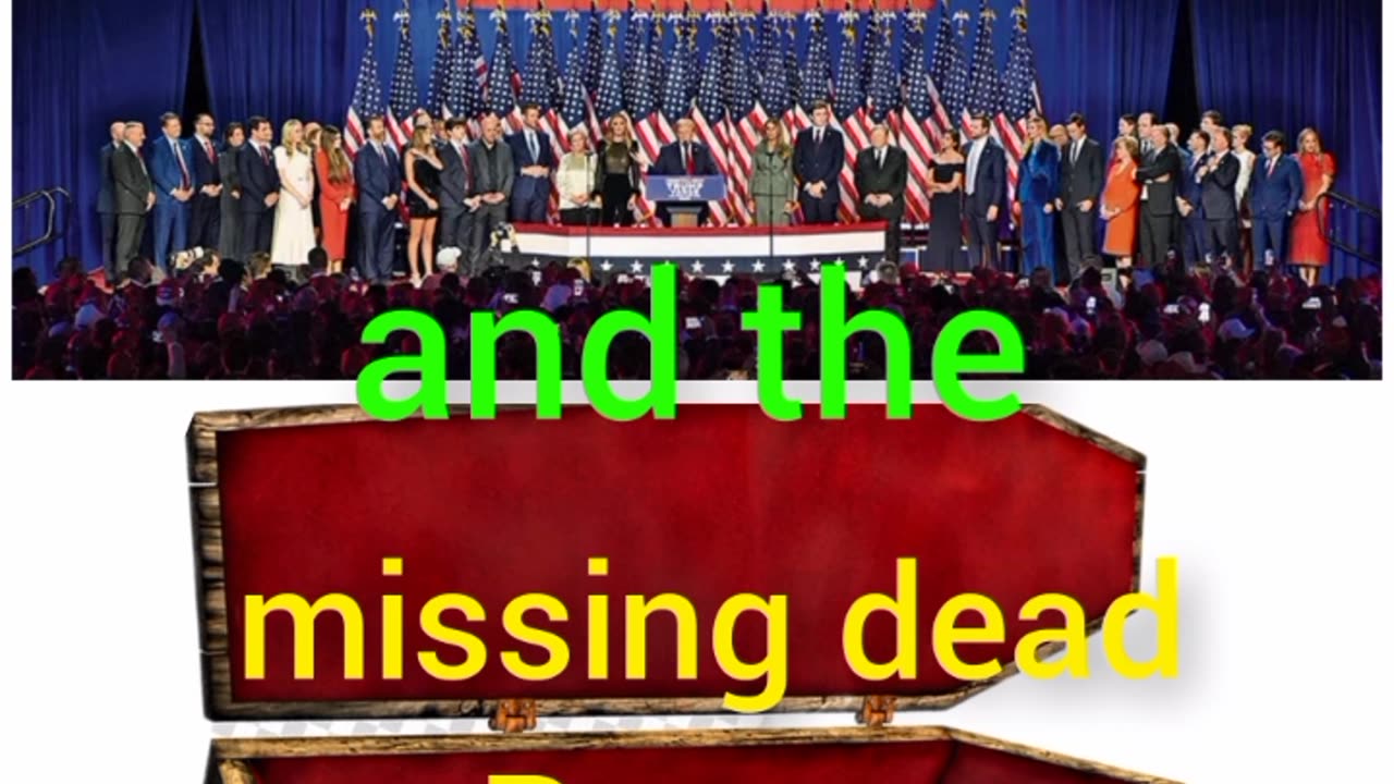 Biden team and the world dead Peace and the Trump team and the world missing dead Peace