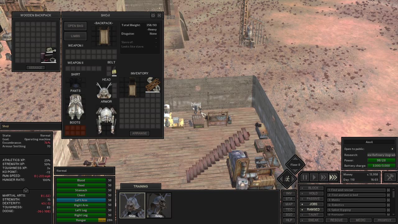 Shoji wanders on his journey. (SJ-14)