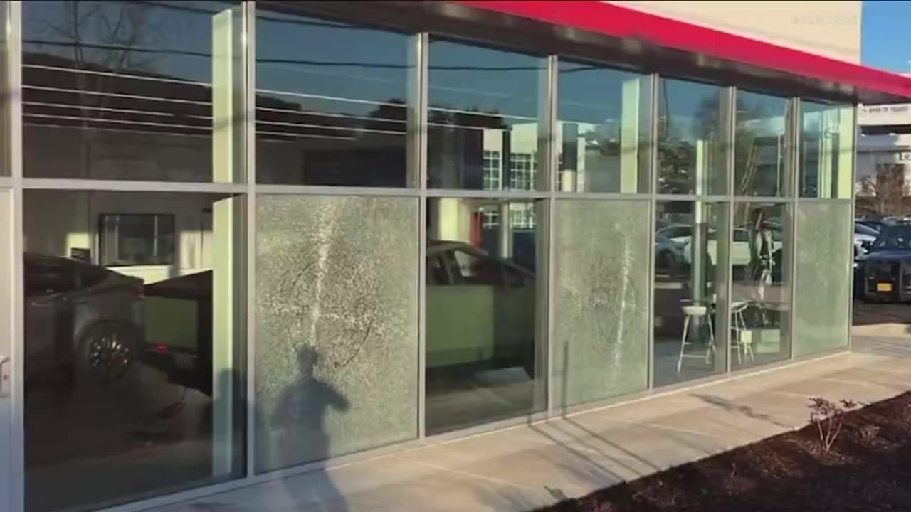 A Tesla dealership in Tigard, Oregon was shot up and multiple cars were damaged.