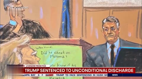 Trump SENTENCED in Hush money case, unconditional discharge | LiveNOW