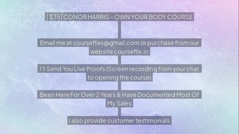 Download CONOR HARRIS – OWN YOUR BODY COURSE