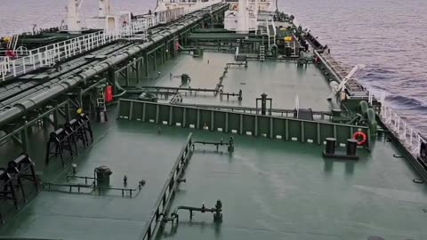 Oil tanker headed to the Gulf of America to "drill baby drill"