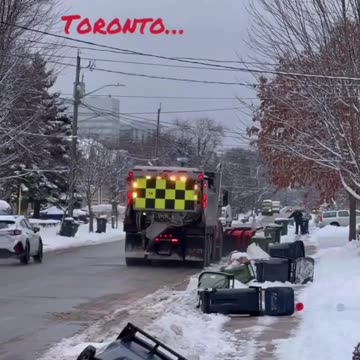 Toronto snow plows really don’t give AF