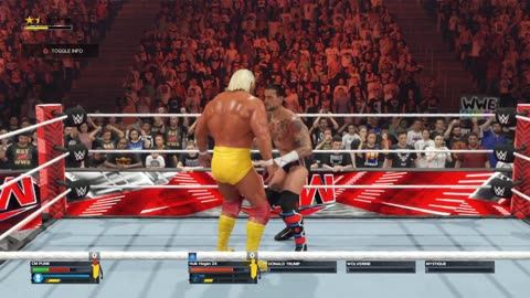 CM Punk VS Hulk Hogan Raw S 1 E 126