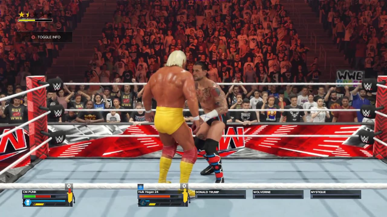 CM Punk VS Hulk Hogan Raw S 1 E 126