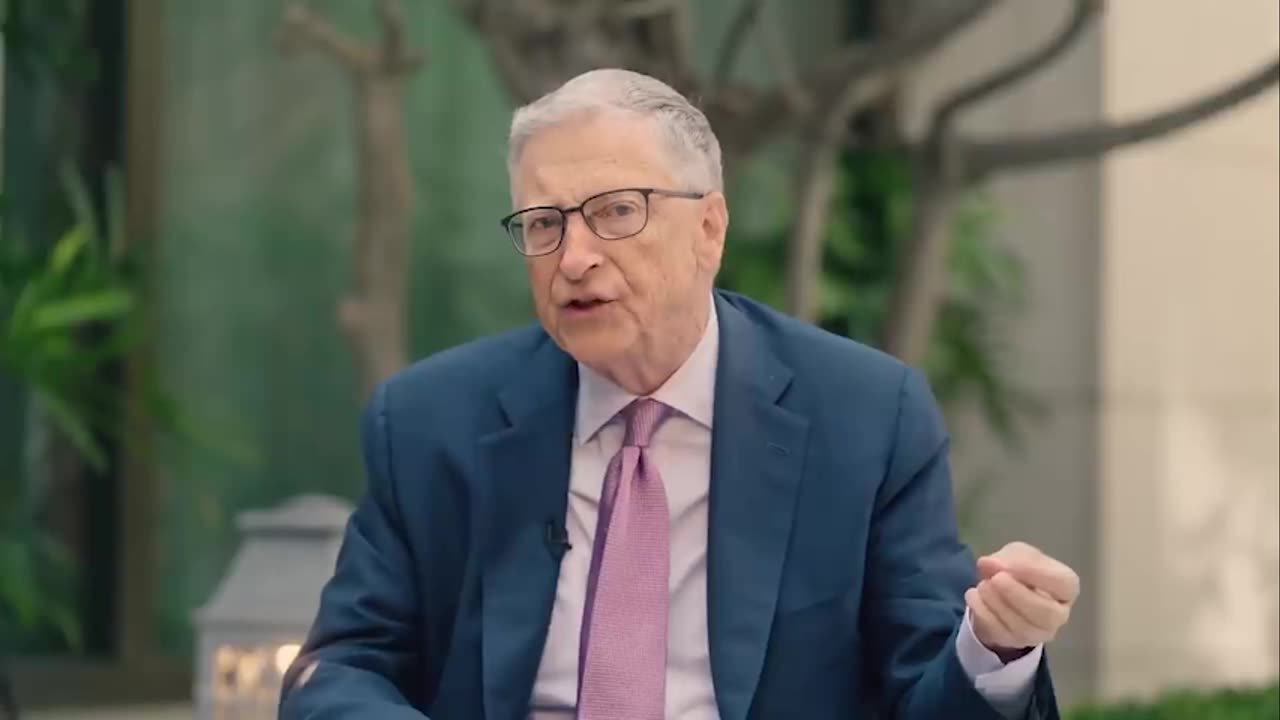 Bill Gates is suggesting vaccines & genetic engineering as the solution to combat climate change.