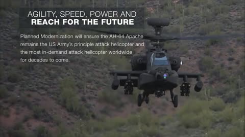 AH-64E Apache Attack Helicopter