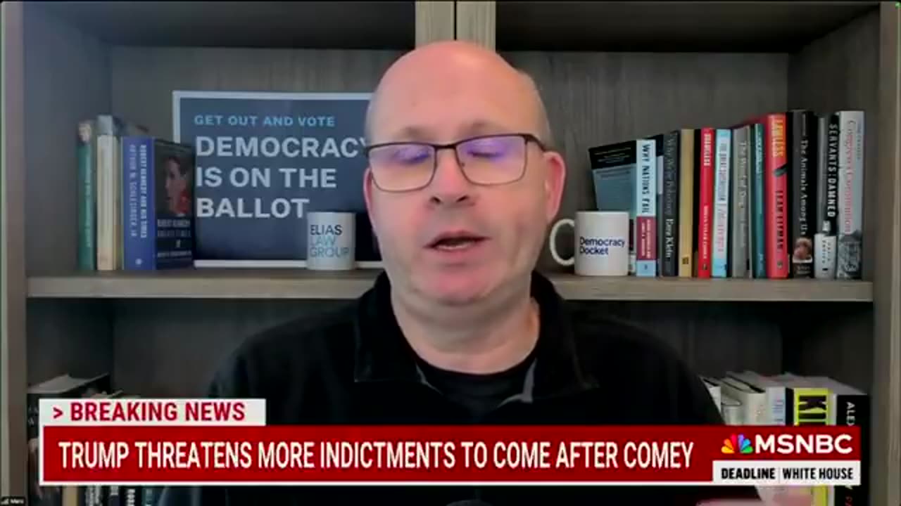 MSNBC: Marc Elias' response about Comey's indictment.