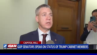 GOP Senators Speak On Status Of Trump Cabinet Members