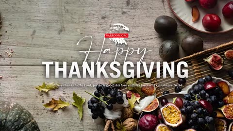 WAR ROOM Episode 4858 WarRoom Thanksgiving Day Special 2025 cont