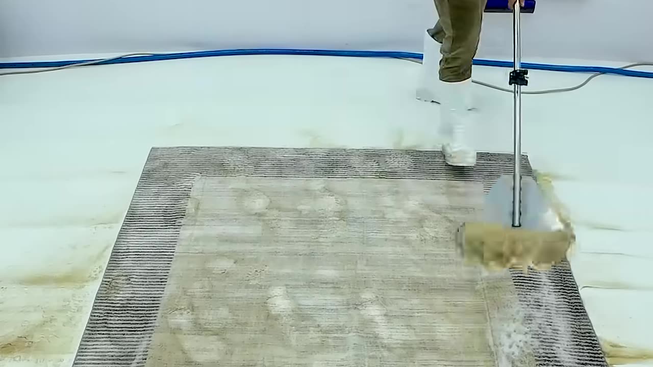 Excellent Restoration Of The Most Heavily Soiled Carpet! - Satisfying ASMR #carpetcleaning #shorts