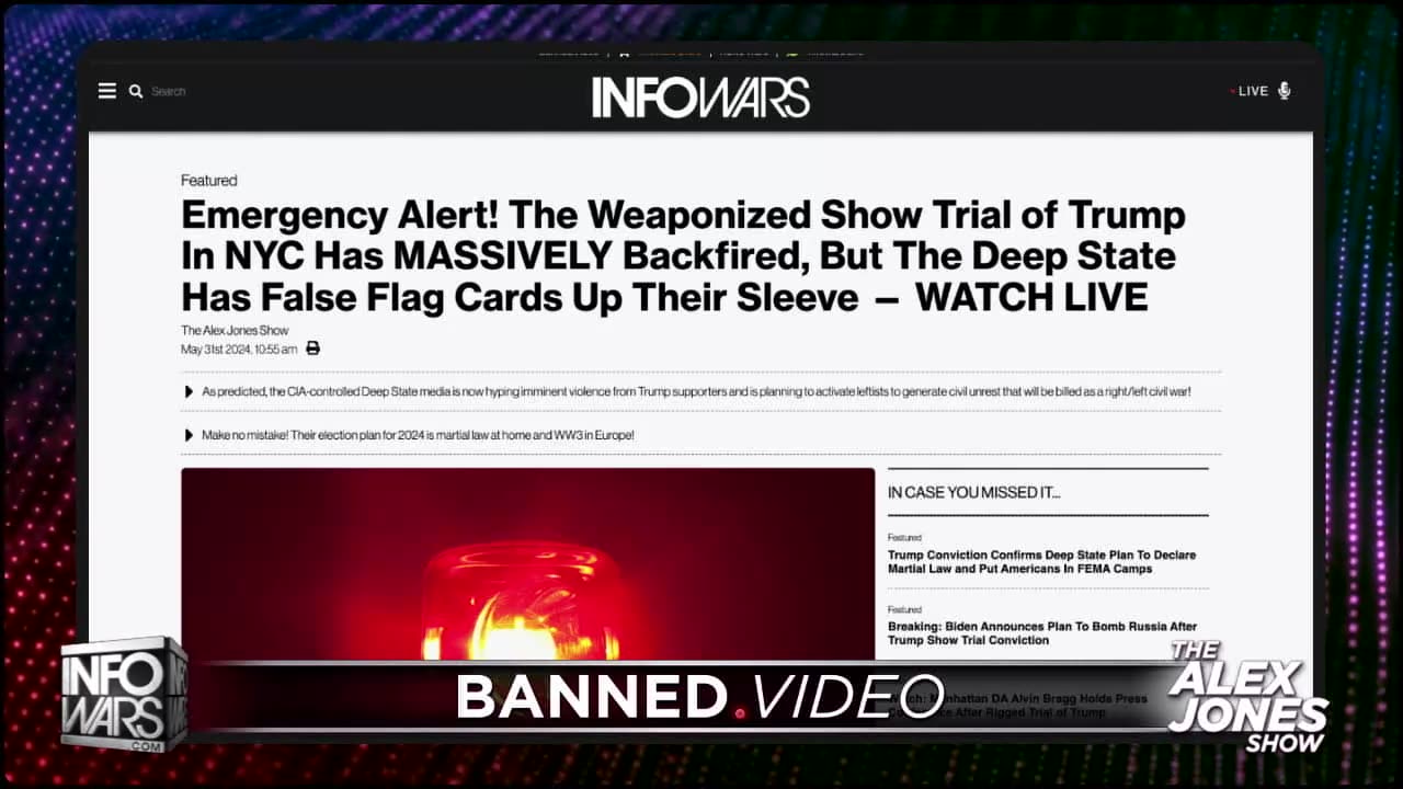 Alex Jones Warned of Terror Attacks & Truck Bombs Throughout 2024