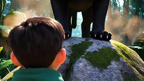 Naughty Ali and black panther