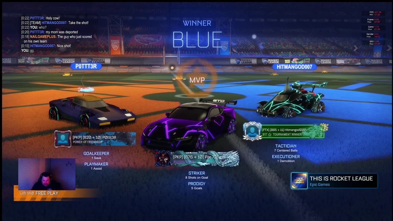 Rocket Cars with the fam. Then tarkey