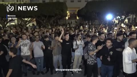 Young Moroccans protest for the 7th day in a row