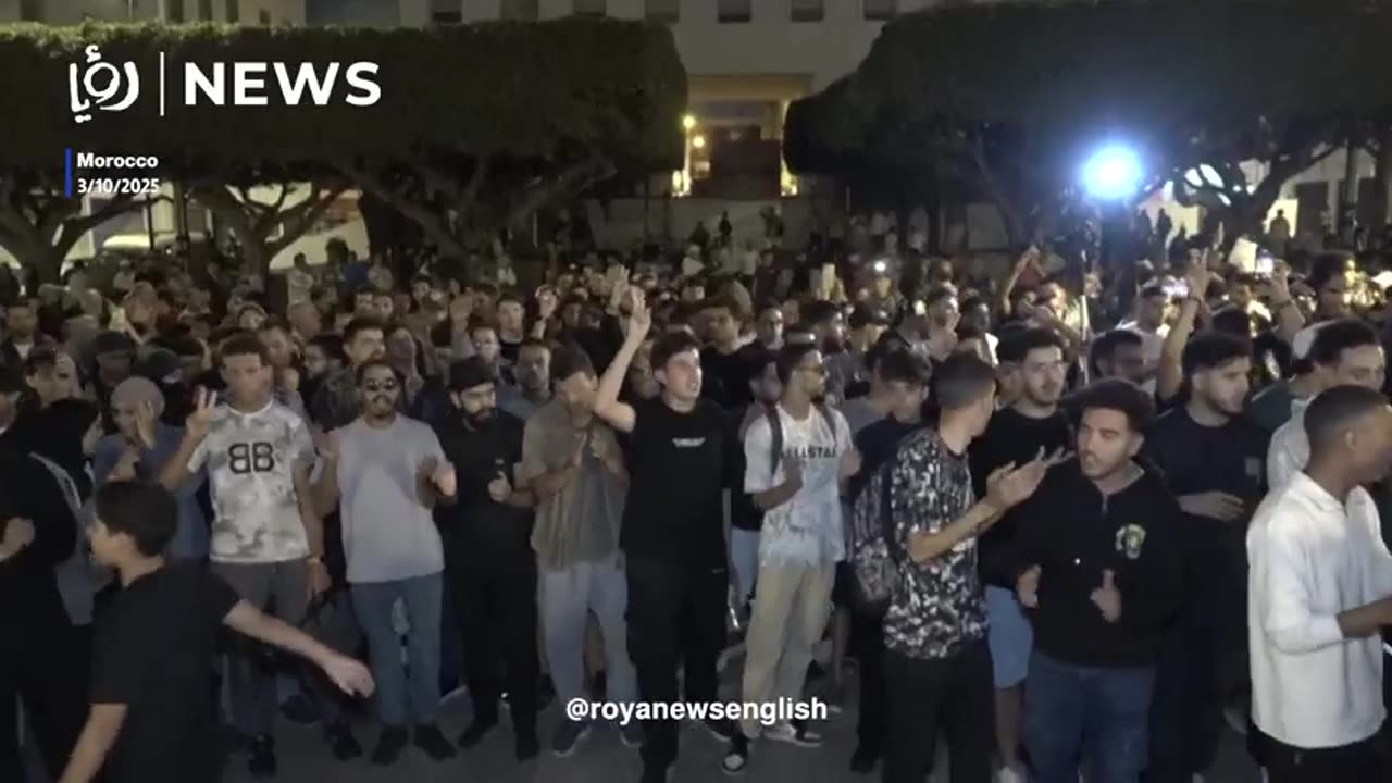 Young Moroccans protest for the 7th day in a row