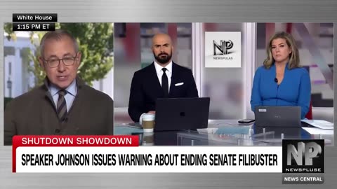 Mike Johnson Reacts to Trump’s Call to End Senate Filibuster and Resolve Government Shutdown
