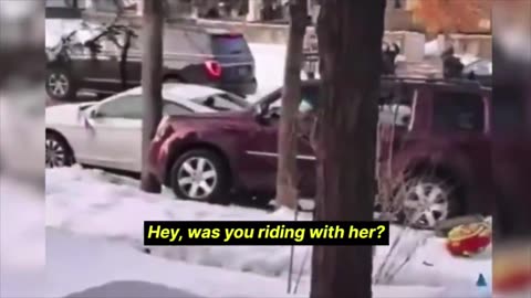 Yes she struck him with her car