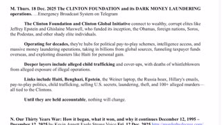 Judy Byington- Un-Redacted 12.20.25 - Wordwide Blackout, EBS Imminent,Greatest Wealth Transfer Began