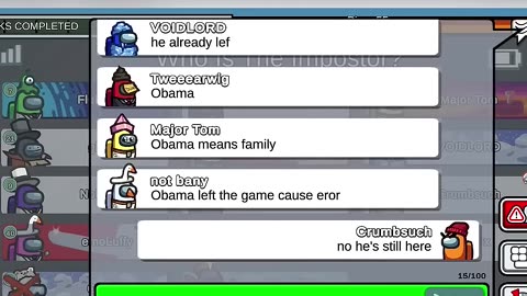 Among Us but i accuse disconnected players of being the impostor