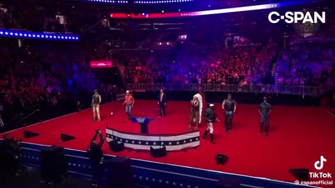 Trump Dances On Stage As Village People Perform ‘YMCA’ At Rally