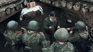 🙏⚔️ Ukraine Russia War | Russian Priest Blesses Soldiers Before Battle | RCF