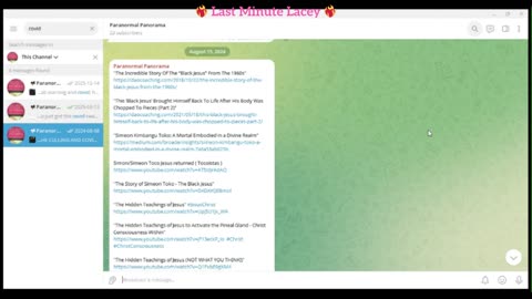 Reviewing My Telegram Channel: Paranormal Panorama