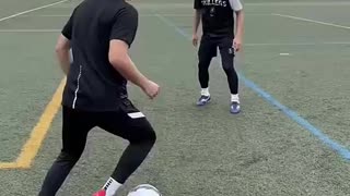 Shocking: football skill tutorial ⚽️🌟 #neymarjr #neymar #football #soccer